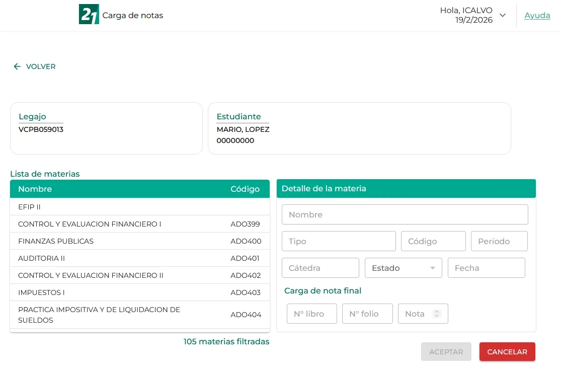 page description Restructuración de carga de notas en una universidad privada argentina. Rediseño arquitectónico, integración de sistemas legacy, validaciones centralizadas y escalabilidad académica.